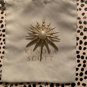 Gold Royce Kendra Scott Brooch